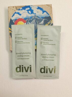 2pc Divi Strand Plumping Styling Cream - 10ml